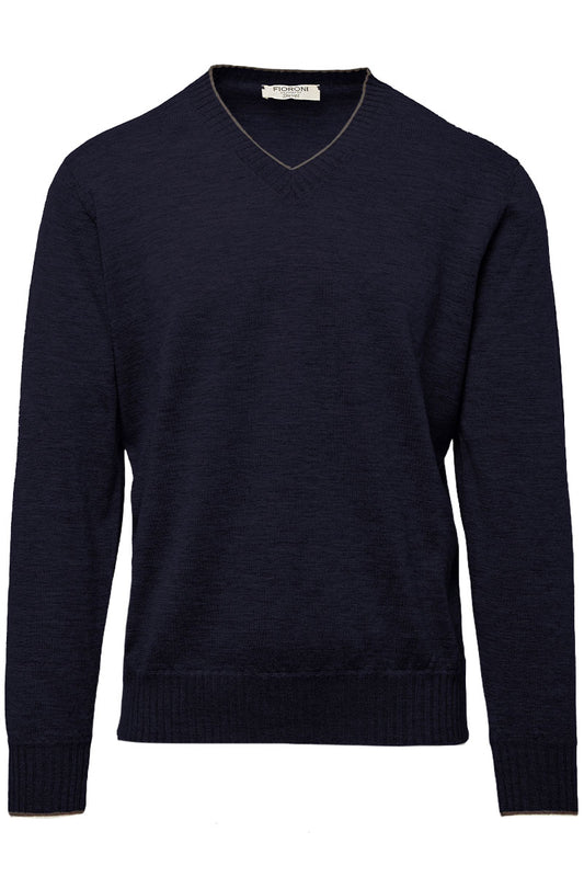 Duvet Cashmere V-Neck-Fioroni-Boyds Philadelphia