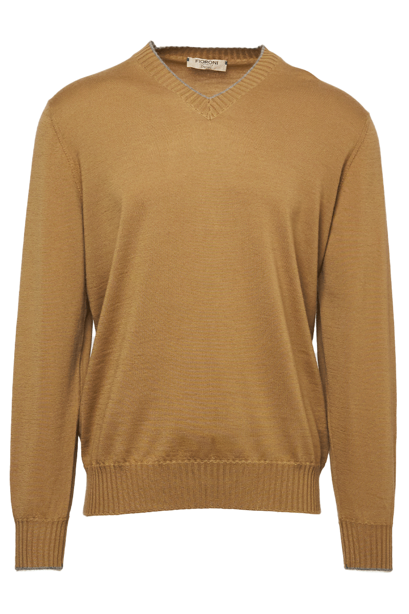 Duvet Cashmere V-Neck-Fioroni-Boyds Philadelphia