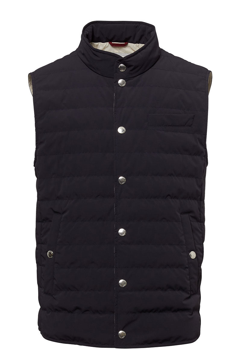 Lightweight Down Vest-Brunello Cucinelli-Boyds Philadelphia