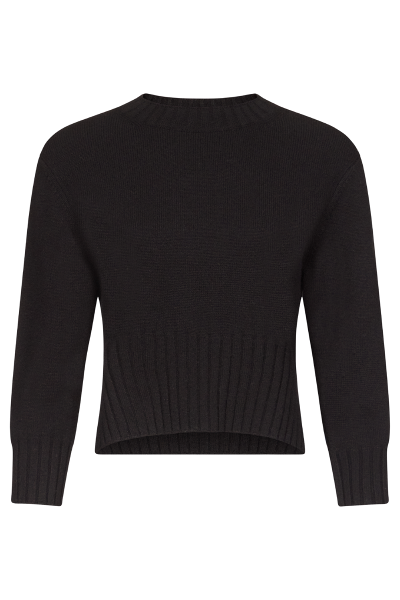 Mora Cropped Cashmere Sweater-Loulou de Saison-Boyds Philadelphia