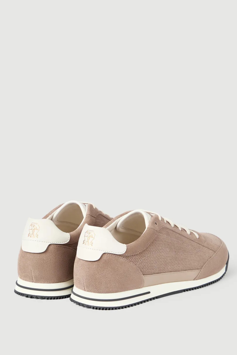 Knit-Effect Sneakers-Brunello Cucinelli-Boyds Philadelphia