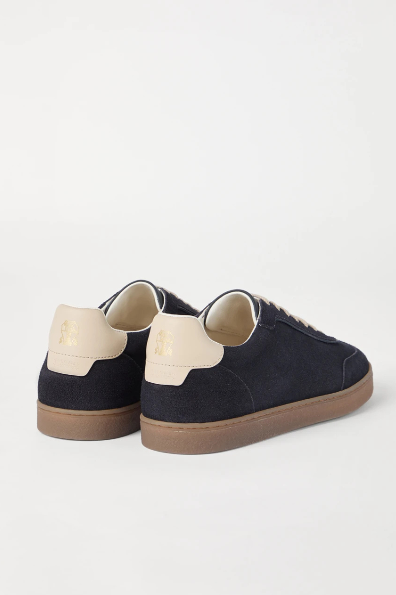Washed Suede Sneakers-Brunello Cucinelli-Boyds Philadelphia