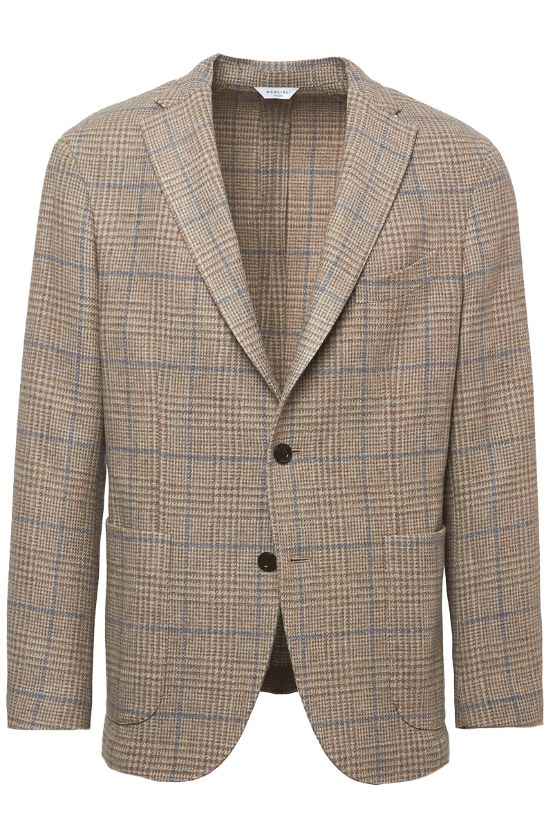 Plaid K-Jacket-Boglioli Milano-Boyds Philadelphia