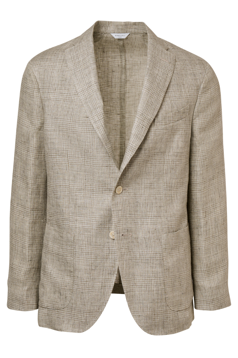 Linen K Jacket by Boglioli Milano