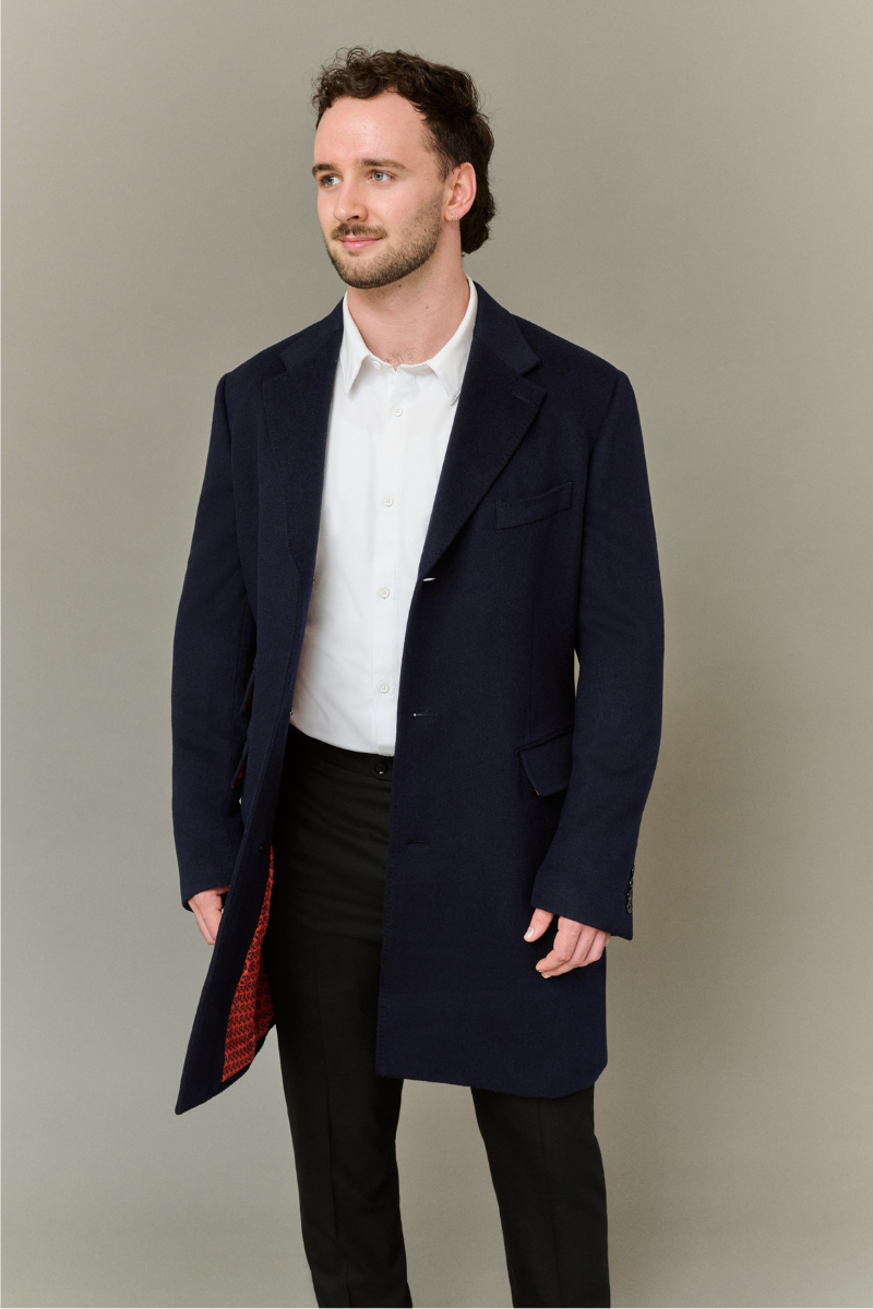 Navy Overcoat-Gerald-Boyds Philadelphia