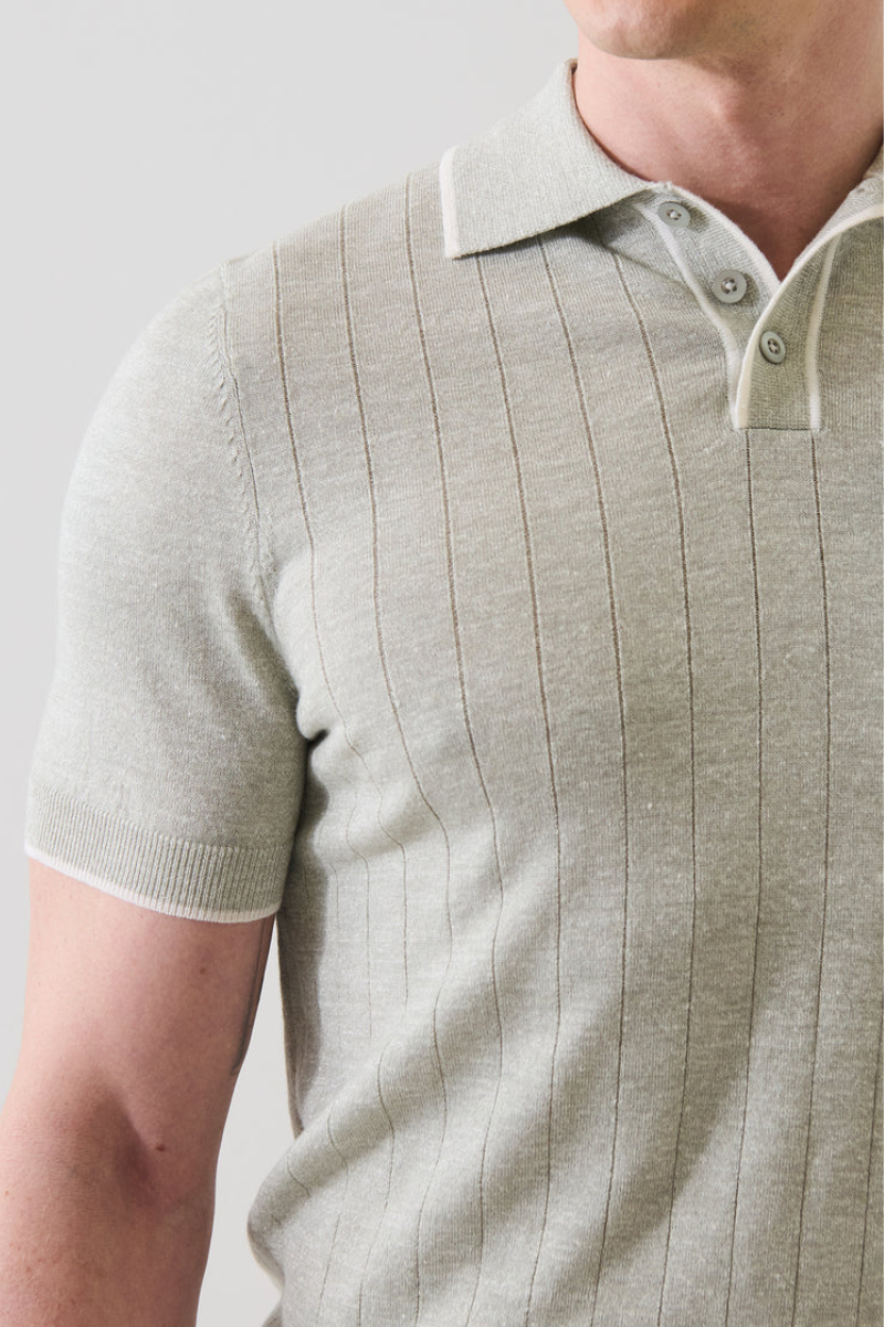 Drop Needle Polo-Patrick Assaraf-Boyds Philadelphia