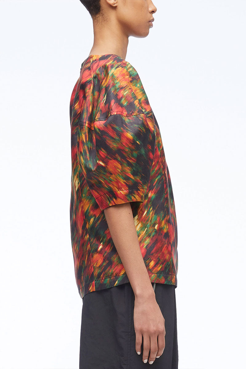 Flowers In Motion Cotton Canvas Top-3.1 Phillip Lim-Boyds Philadelphia