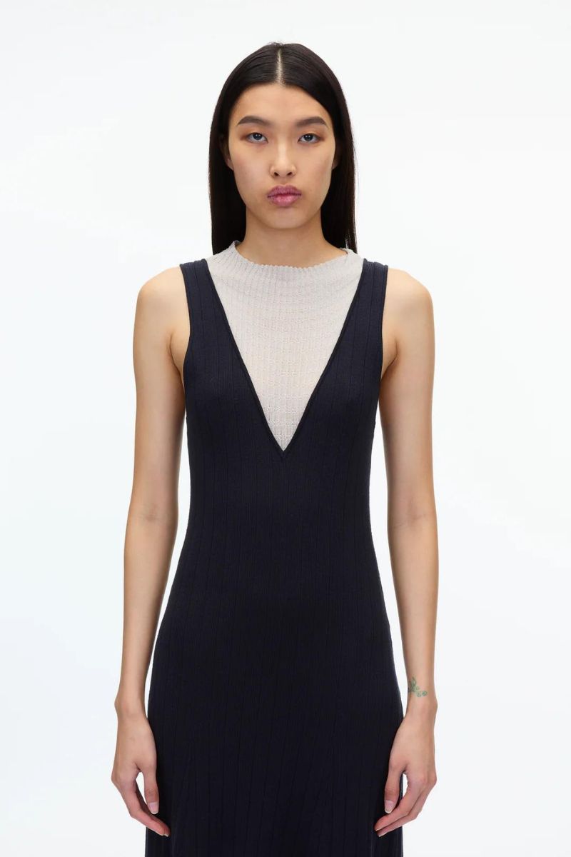 Mockneck Midi Knit Dress-3.1 Phillip Lim-Boyds Philadelphia