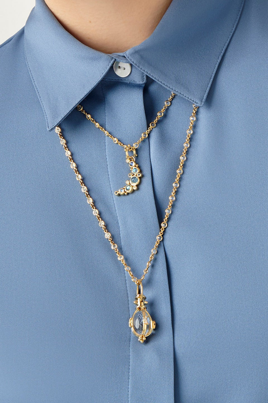 Crescent Moon Pendant-Temple St. Clair-Boyds Philadelphia