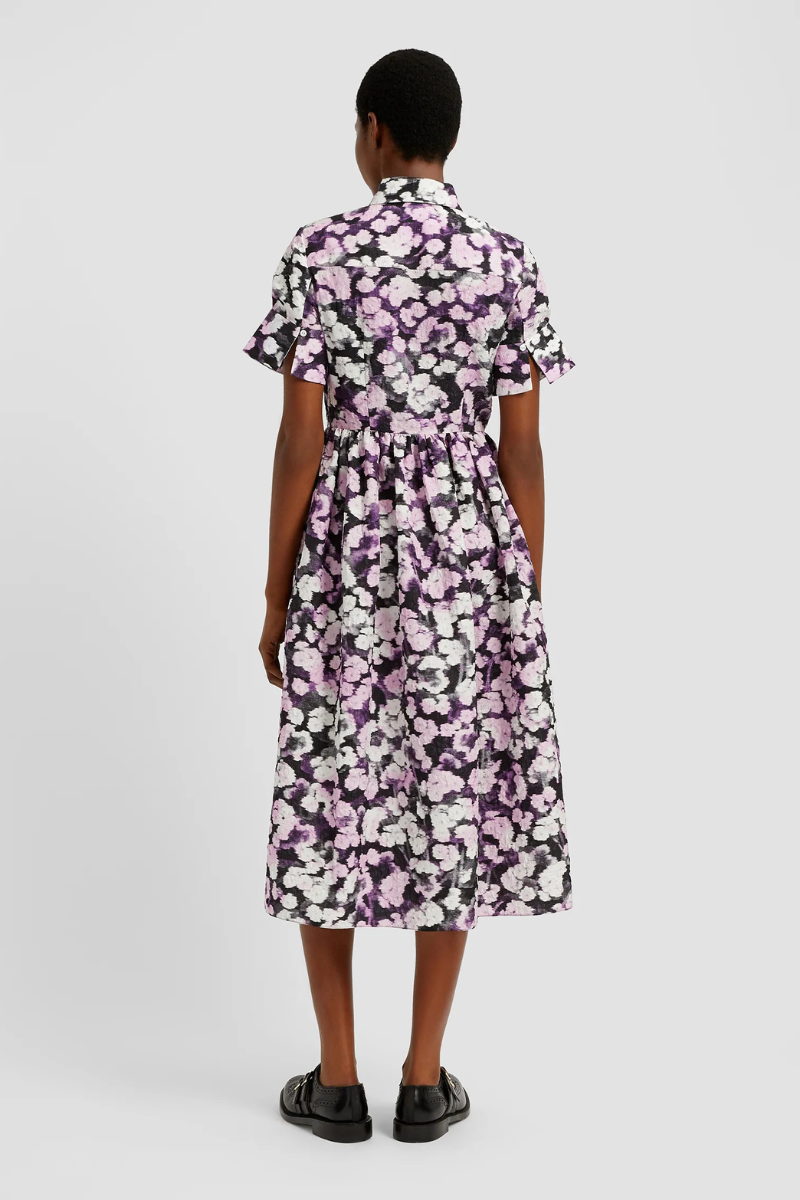 Havelock Blossom Shirt Dress-ERDEM-Boyds Philadelphia