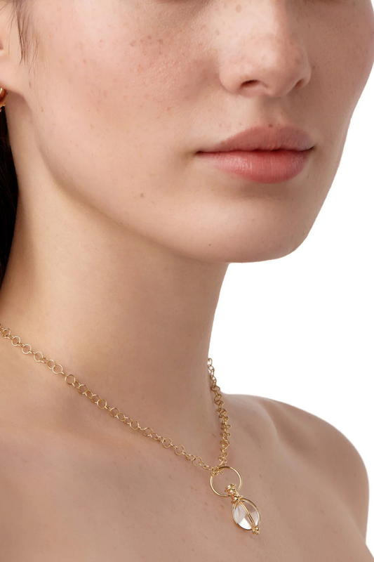 Small Original Rock Crystal Amulet-Temple St. Clair-Boyds Philadelphia