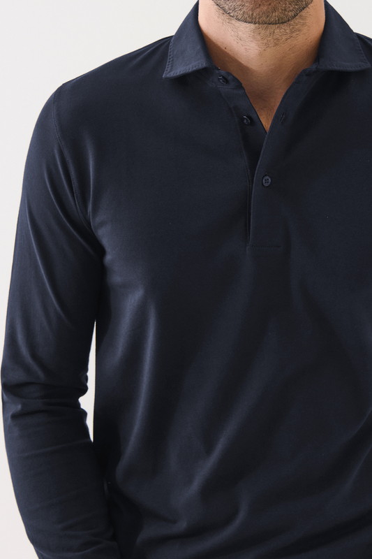 Pima Stretch Polo-Patrick Assaraf-Boyds Philadelphia