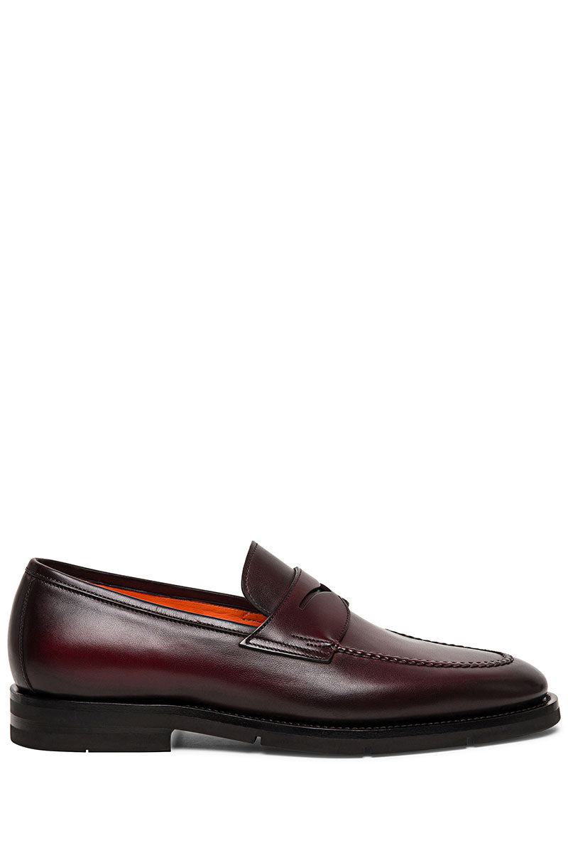 Burgundy on sale penny loafers