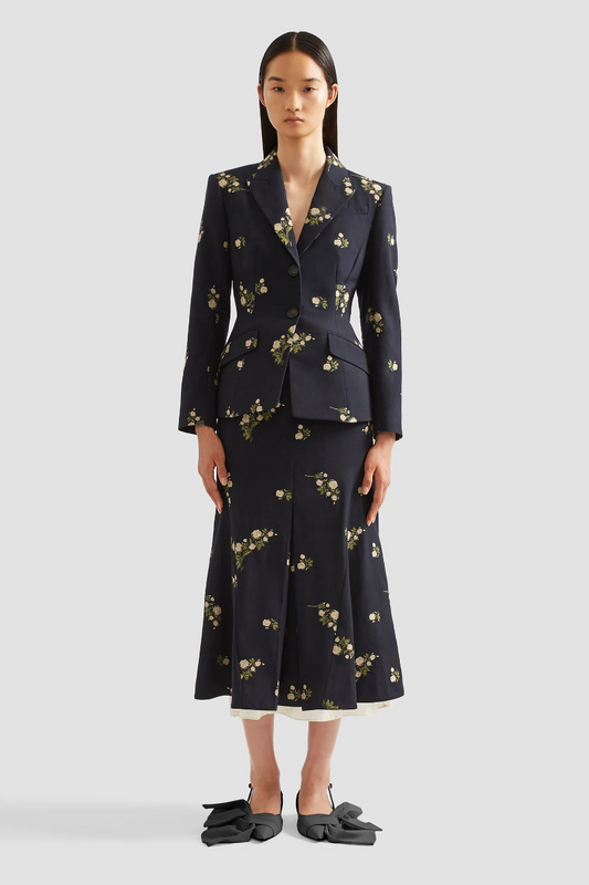 Floral Jacquard Suit-ERDEM-Boyds Philadelphia