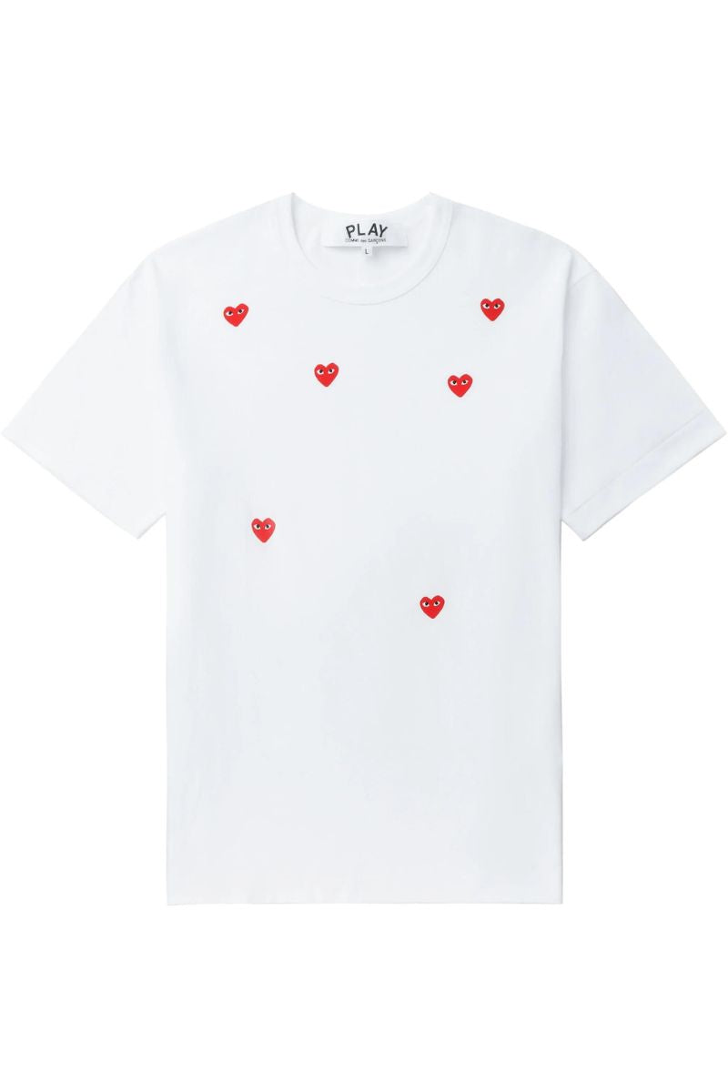 Many Hearts T-Shirt-Comme des Garçons Play-Boyds Philadelphia