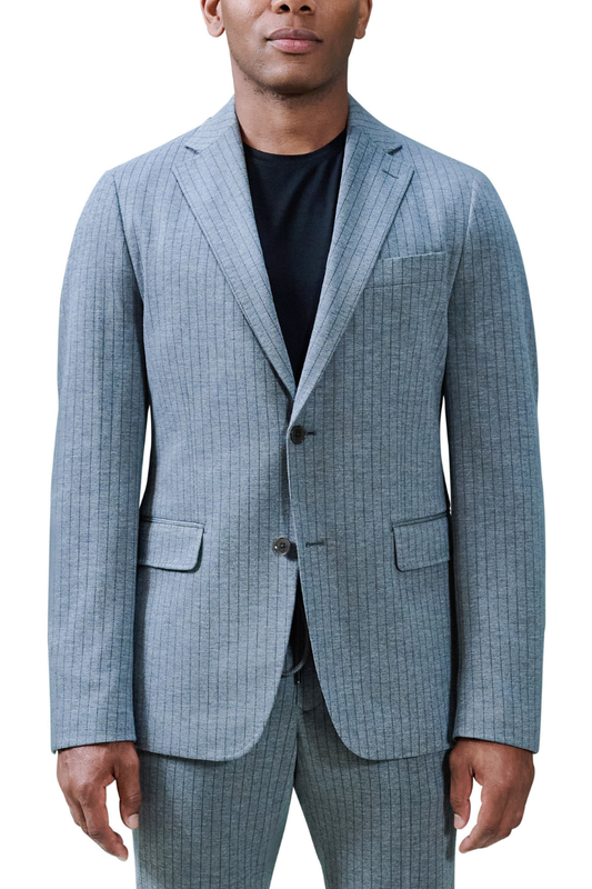 Grey Knit Sport Jacket-Gerald-Boyds Philadelphia
