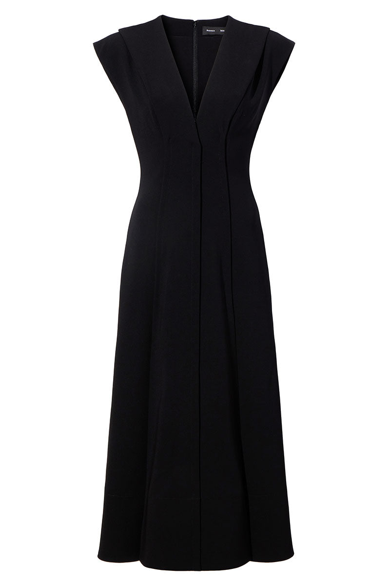Matte Viscose Crepe Dress-Proenza Schouler-Boyds Philadelphia