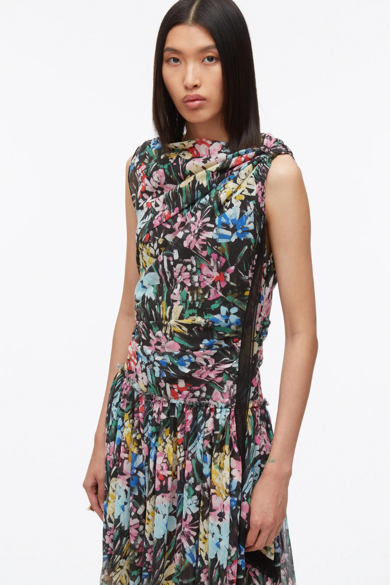 Flowerworks Dégradé Draped Dress-3.1 Phillip Lim-Boyds Philadelphia