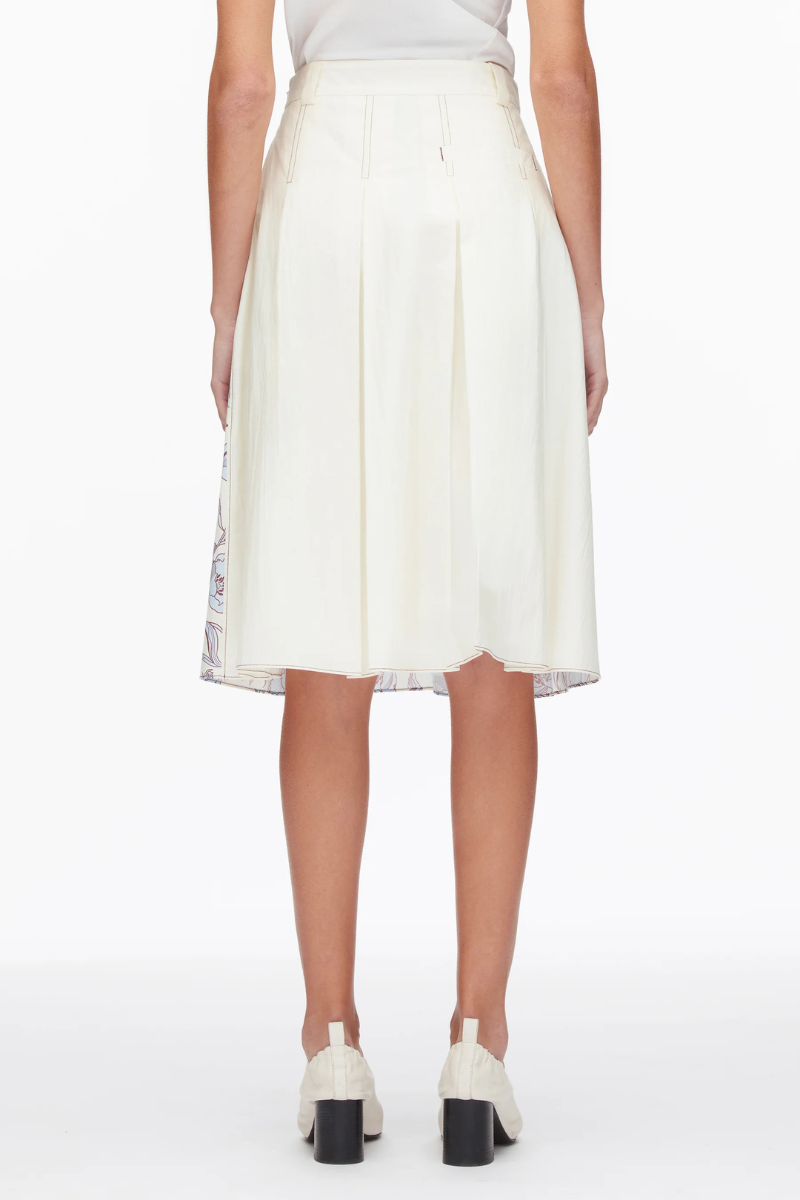 Two-Toned Pleated Skirt-3.1 Phillip Lim-Boyds Philadelphia
