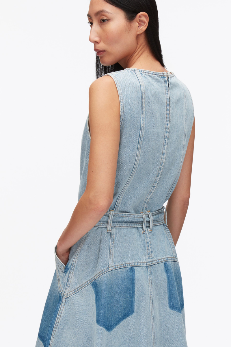 Ghost Patch Sleeveless Dress-3.1 Phillip Lim-Boyds Philadelphia