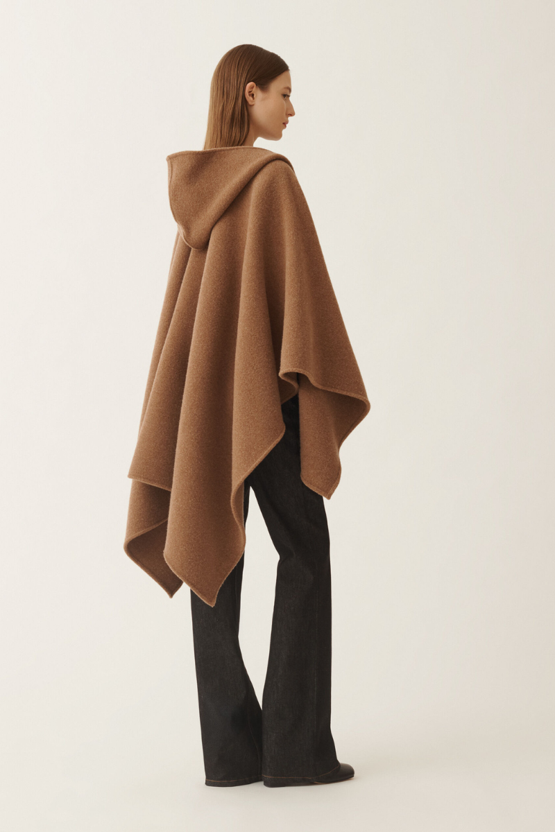 Fur Trim Cape-Fabiana Filippi-Boyds Philadelphia