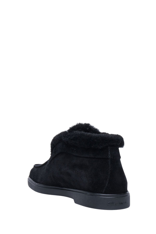 Fortune Shearling Lined Bootie-Santoni-Boyds Philadelphia