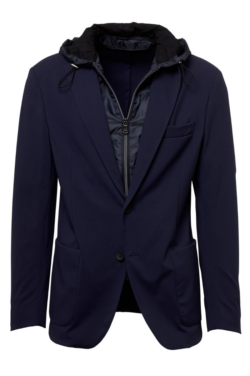 Tech Jacket with Zip Out Hood-Fradi-Boyds Philadelphia