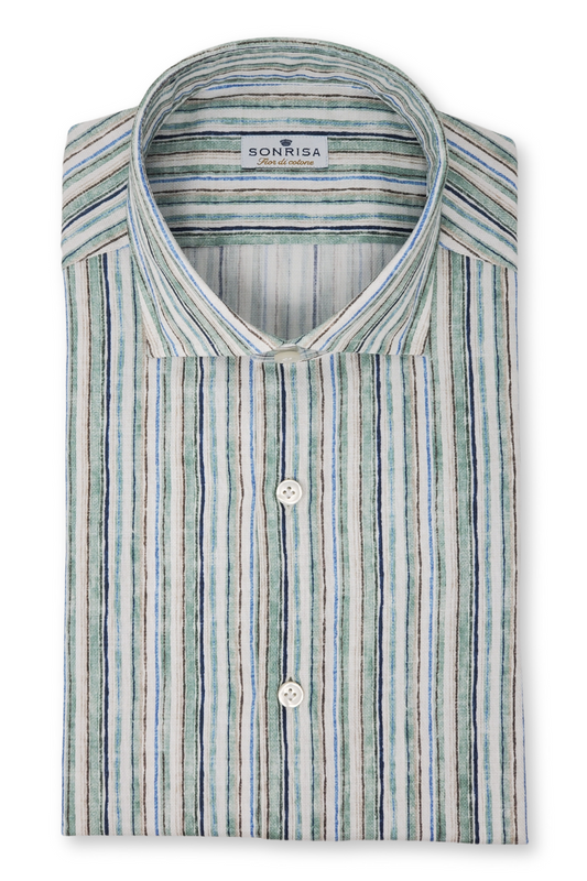 Multi Stripe Shirt-SONRISA-Boyds Philadelphia