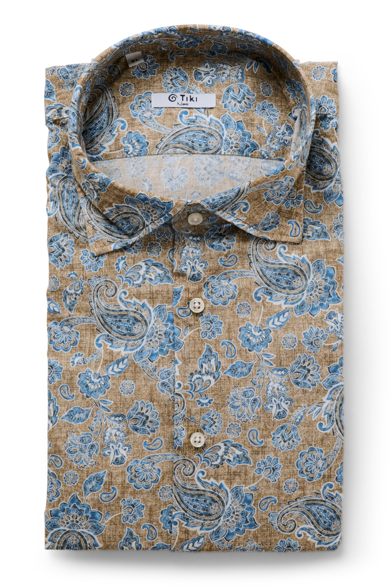 Floral Paisley Shirt by Tiki