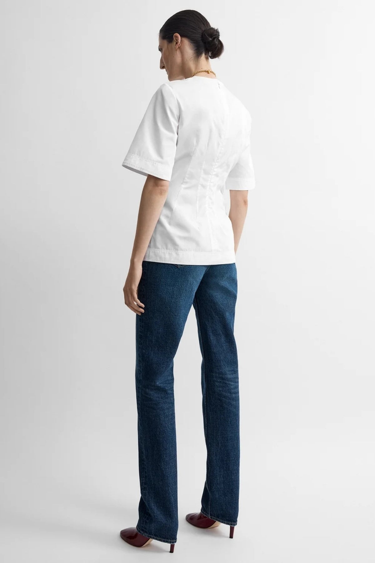 Sculptural Cotton Top-TOTEME-Boyds Philadelphia