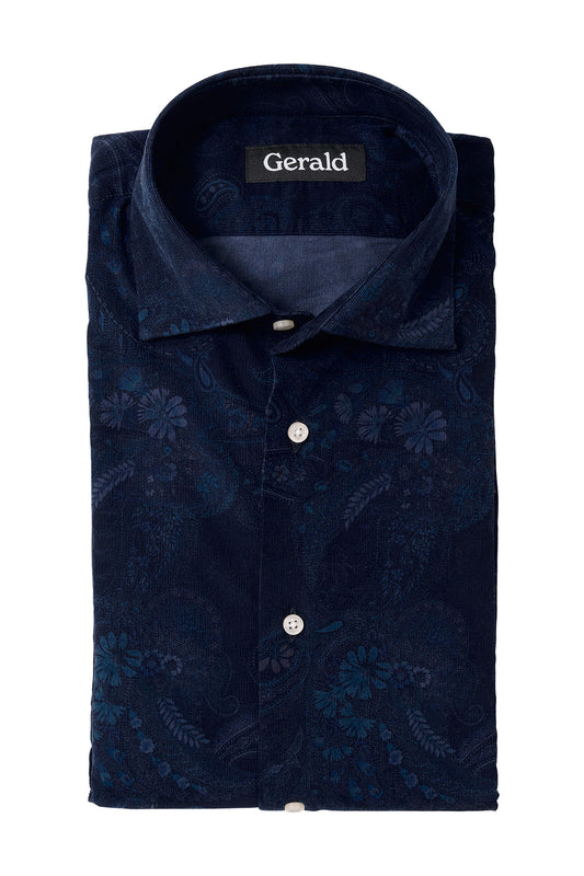 Tonal Print Sport Shirt-Gerald-Boyds Philadelphia