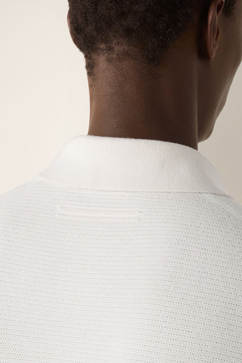 Mélange Polo Sweater