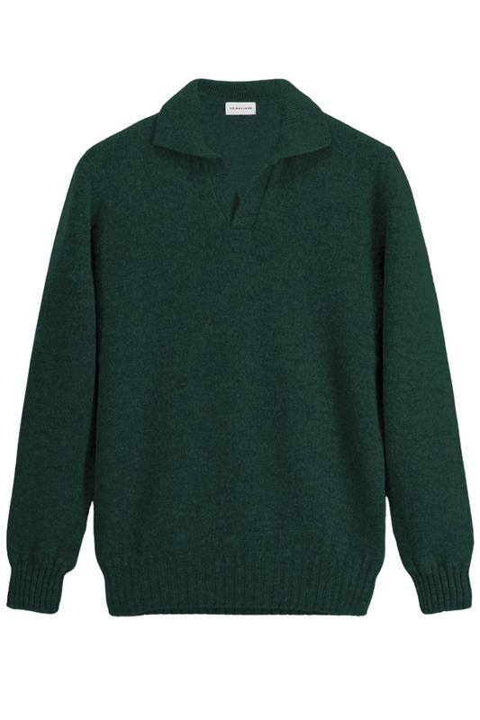 Softwool Open Polo-Scaglione-Boyds Philadelphia