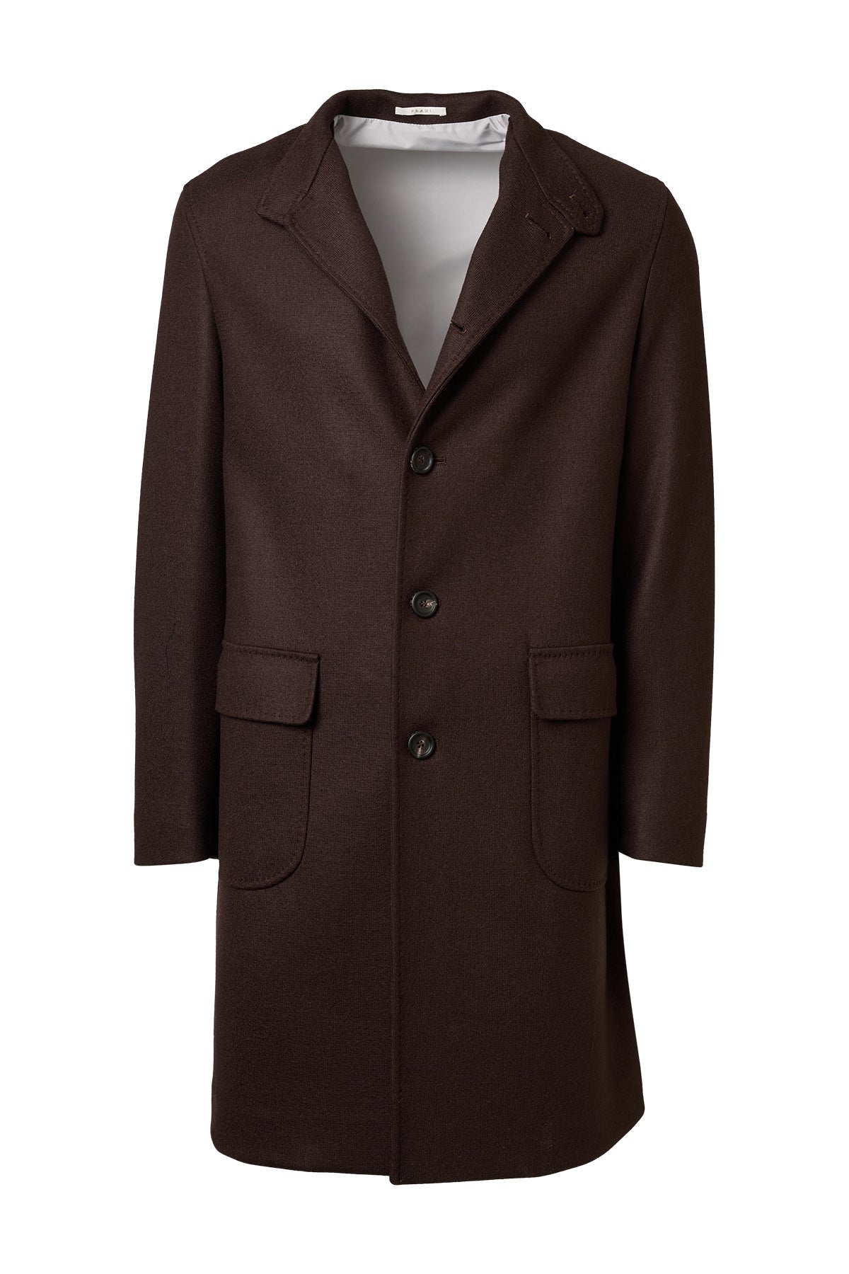 Jersey Wool 3/4 Coat