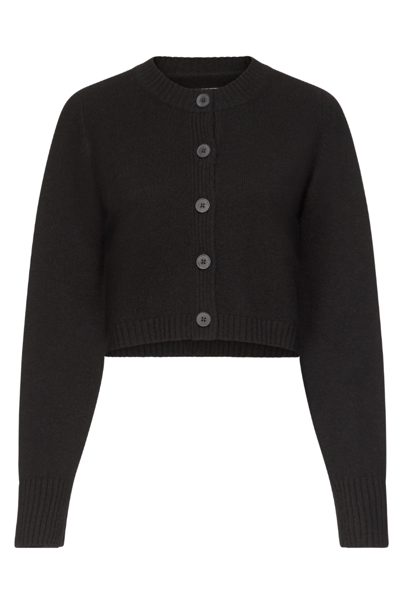 Zephir Cropped Cashmere Cardigan-Loulou de Saison-Boyds Philadelphia