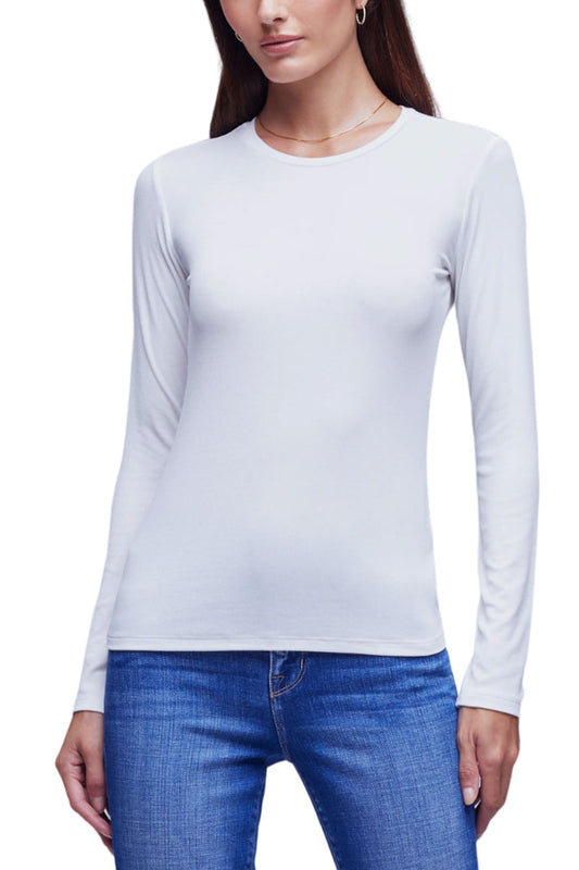 Tess Long Sleeve Tee-L'AGENCE-Boyds Philadelphia