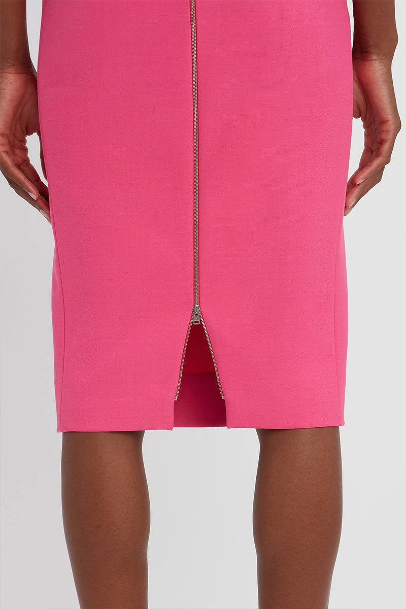 Fitted T-Shirt Knee-Length Dress-Victoria Beckham-Boyds Philadelphia