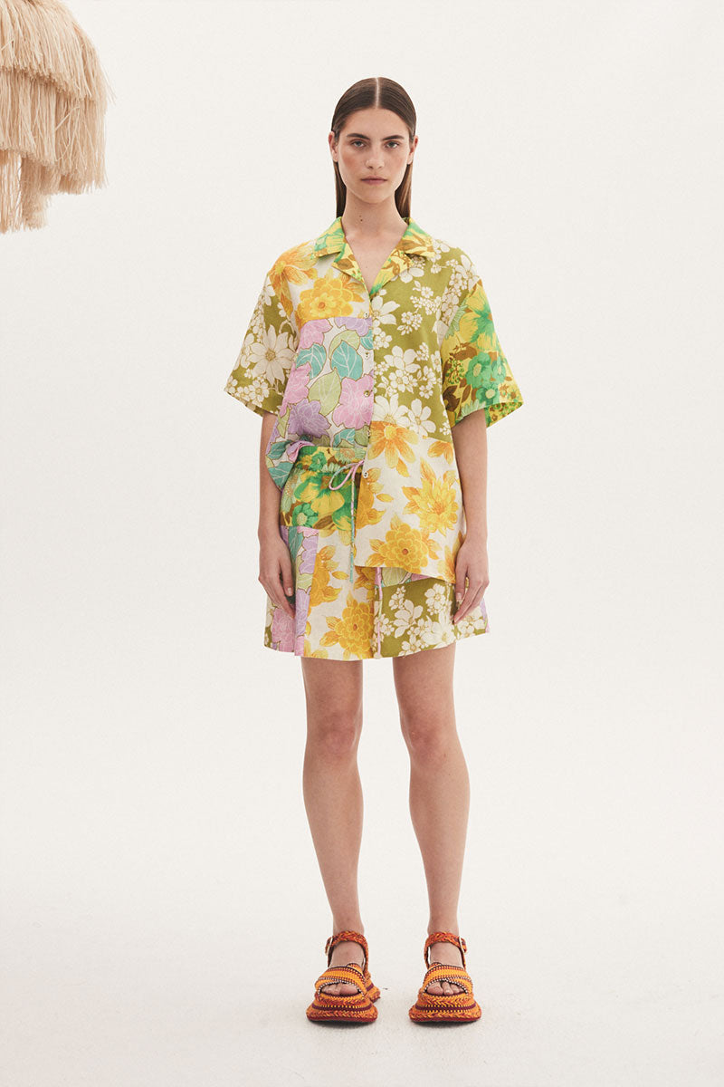 Elora Patchwork Short-ALEMAIS-Boyds Philadelphia