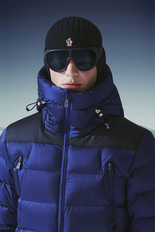 Ribbed Knit Beanie-Moncler Grenoble-Boyds Philadelphia