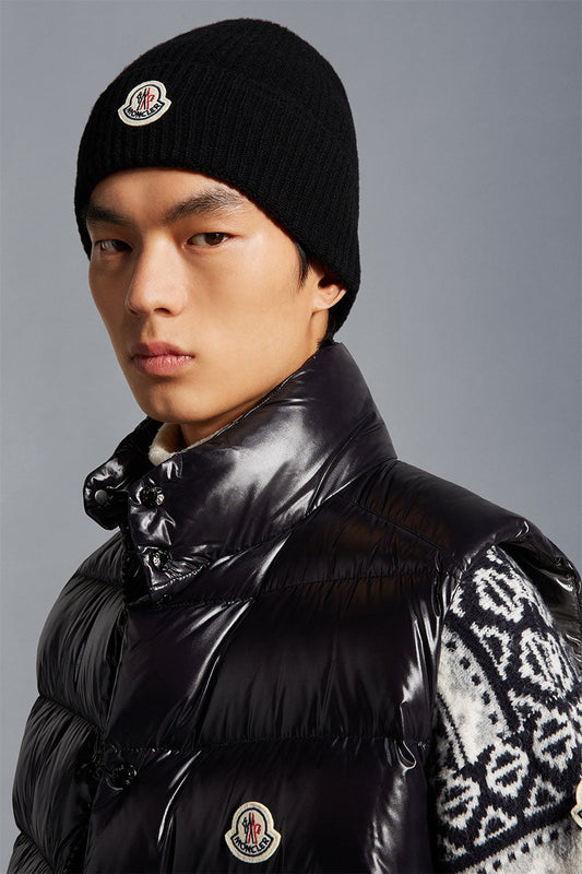 Cashmere Blend Beanie-Moncler-Boyds Philadelphia