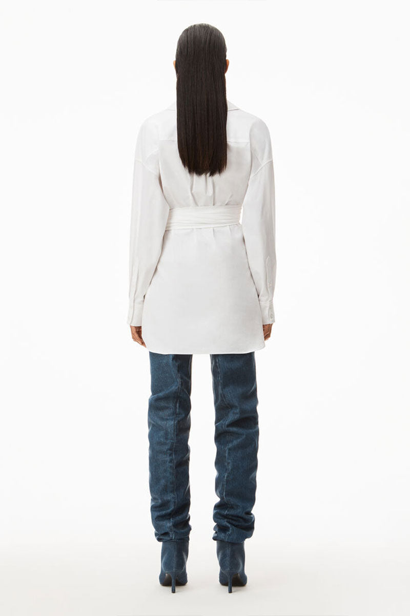 Button Up Dress-alexanderwang.t-Boyds Philadelphia