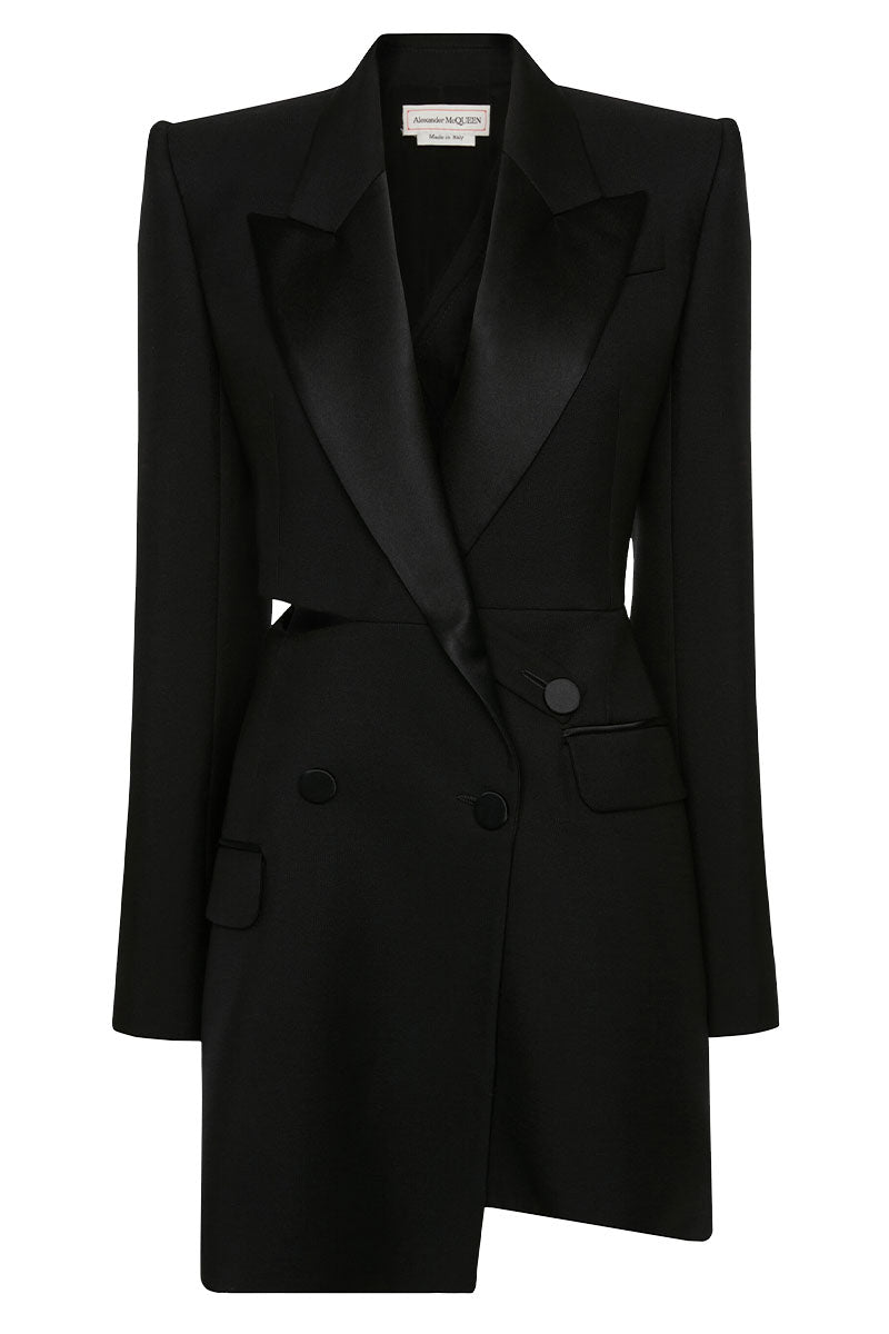 Slashed Tuxedo Dress-Alexander McQueen-Boyds Philadelphia