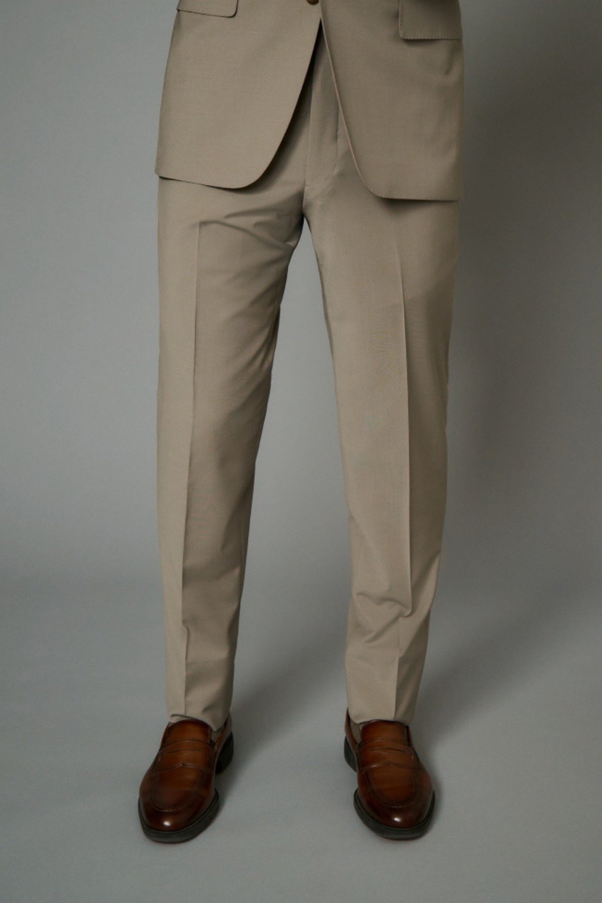 Solid Tan Weave Suit-Gerald-Boyds Philadelphia