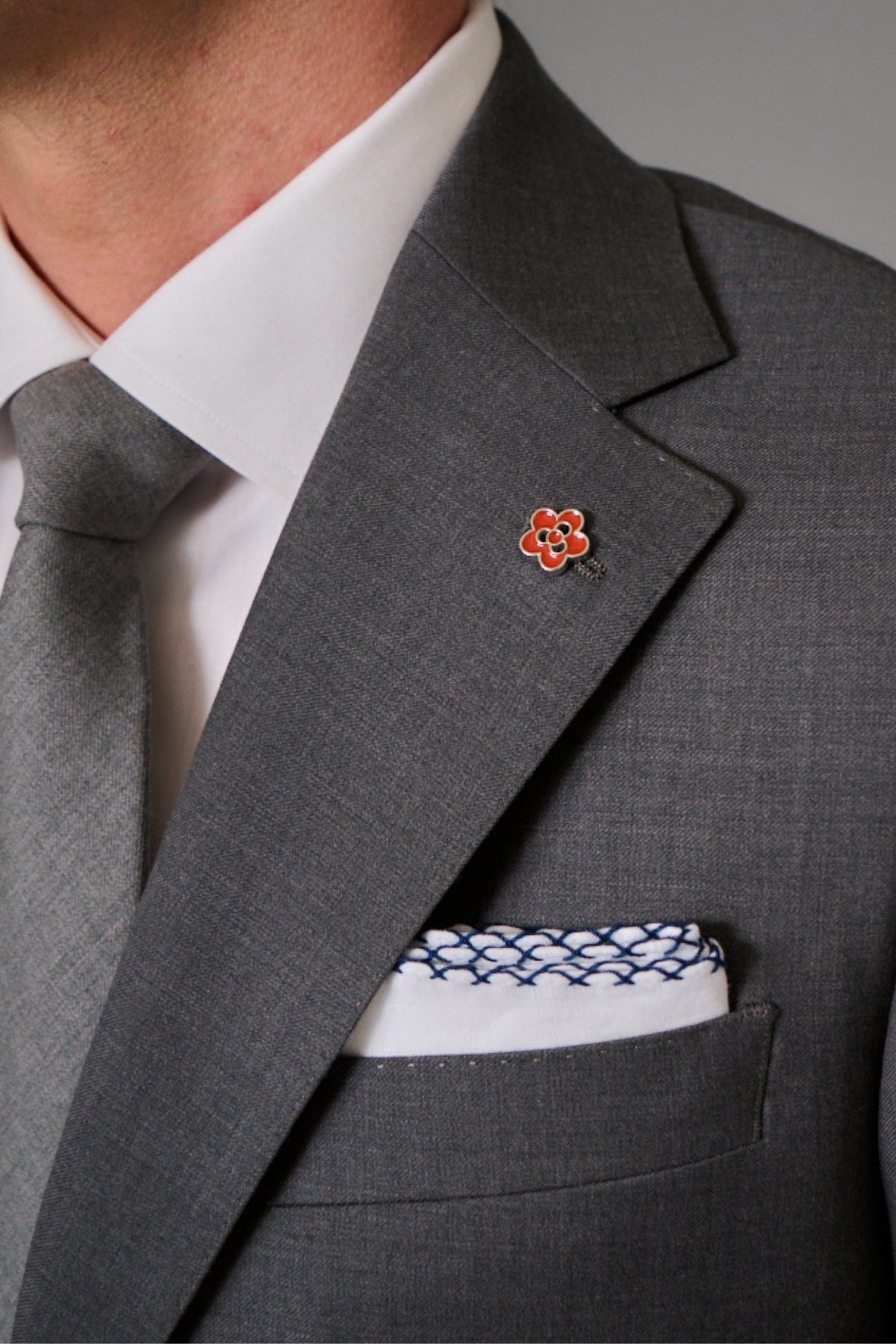Solid Mid Grey Suit-Gerald-Boyds Philadelphia