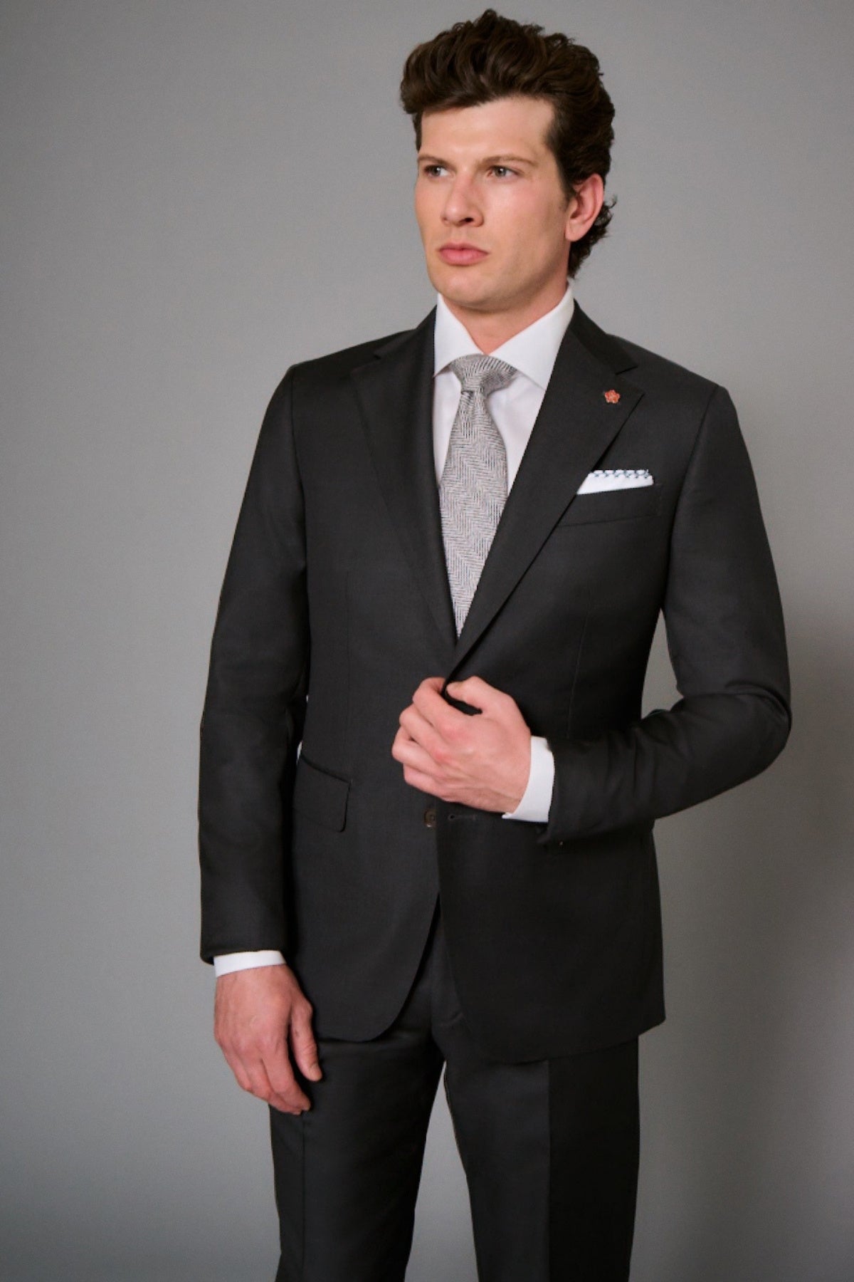 Solid Grey Suit-Gerald-Boyds Philadelphia