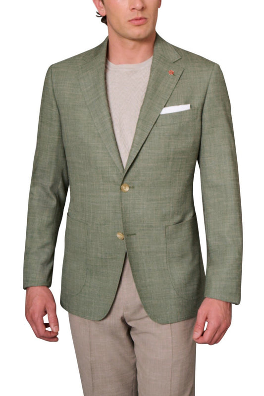 Green Linen Sport Jacket-Gerald-Boyds Philadelphia