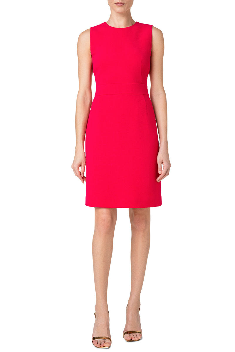 Wool Crêpe Double-Face Sheath Dress-Akris-Boyds Philadelphia
