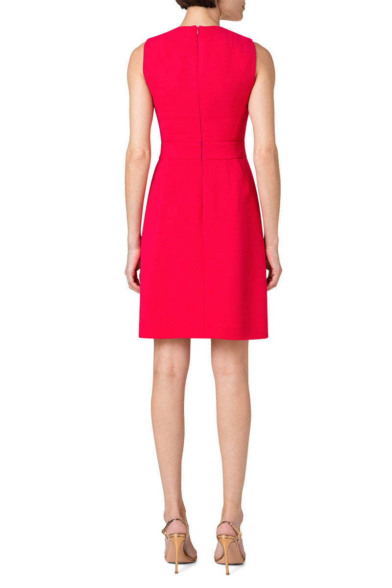 Wool Crêpe Double-Face Sheath Dress-Akris-Boyds Philadelphia