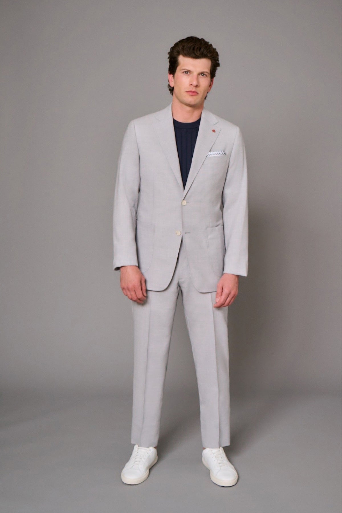 Light Grey Linen Sport Jacket-Gerald-Boyds Philadelphia