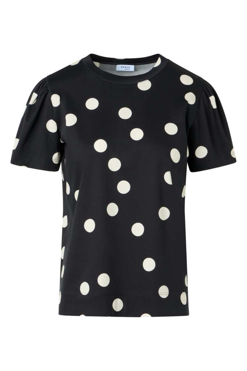 Polka Dot T-Shirt-Akris Punto-Boyds Philadelphia